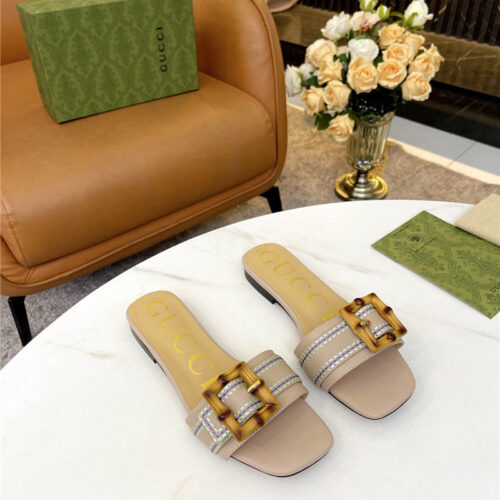 High Quality Luxury Gucci Counter New Slippers – Style 03539 product detail