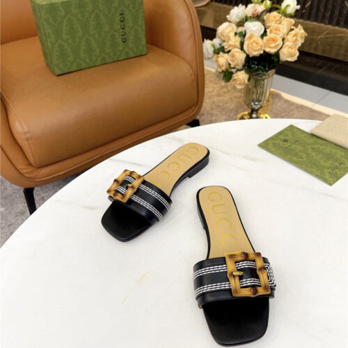 High Quality Luxury Gucci Counter New Slippers product detail