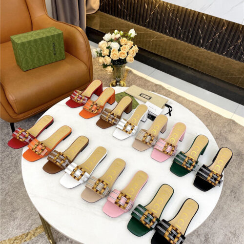 High Quality Luxury Gucci Counter New Slippers product detail