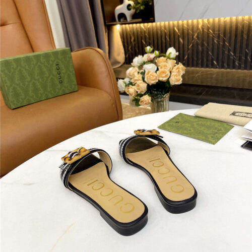 High Quality Luxury Gucci Counter New Slippers product detail