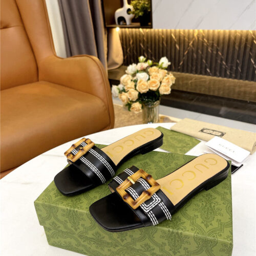 High Quality Luxury Gucci Counter New Slippers product detail