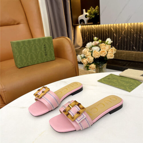 High Quality Luxury Gucci Counter New Slippers – Style 36307 alternate view