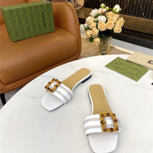 High Quality Luxury Gucci Counter New Slippers – Style 67379 alternate view