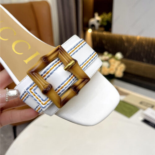 High Quality Luxury Gucci Counter New Slippers – Style 67379 product detail