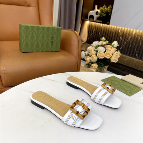 High Quality Luxury Gucci Counter New Slippers – Style 67379
