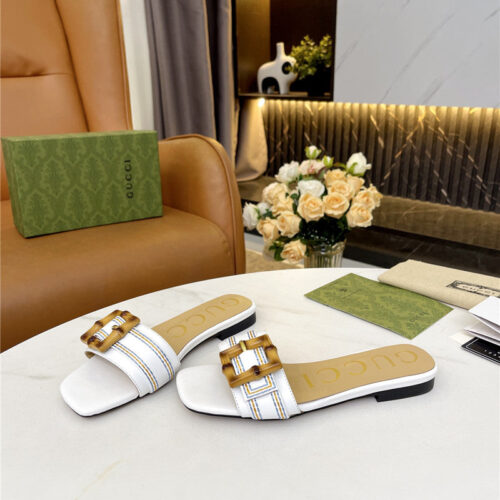 High Quality Luxury Gucci Counter New Slippers – Style 67379 product detail