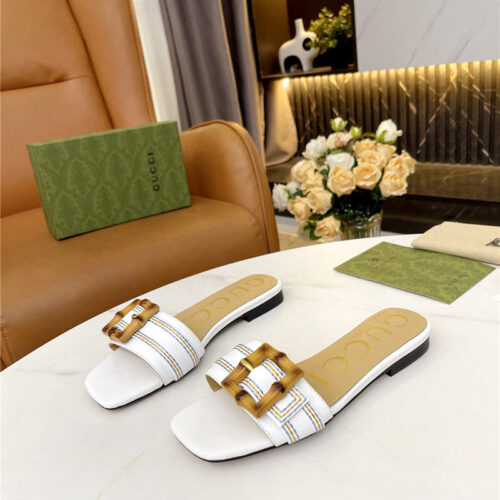 High Quality Luxury Gucci Counter New Slippers – Style 67379 product detail