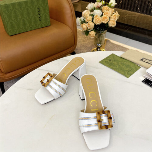 High Quality Luxury Gucci Counter New Slippers – Style 65683 product detail