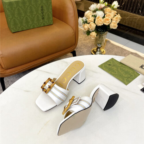 High Quality Luxury Gucci Counter New Slippers – Style 65683 product detail