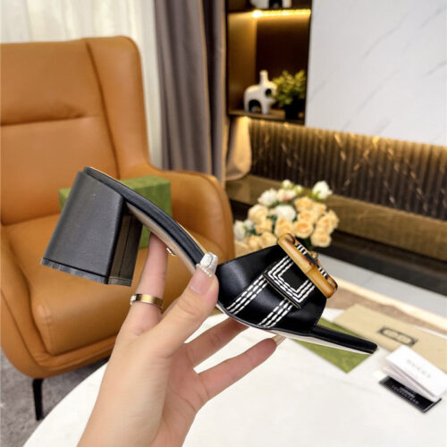 High Quality Luxury Gucci Counter New Slippers – Style 63987 product detail