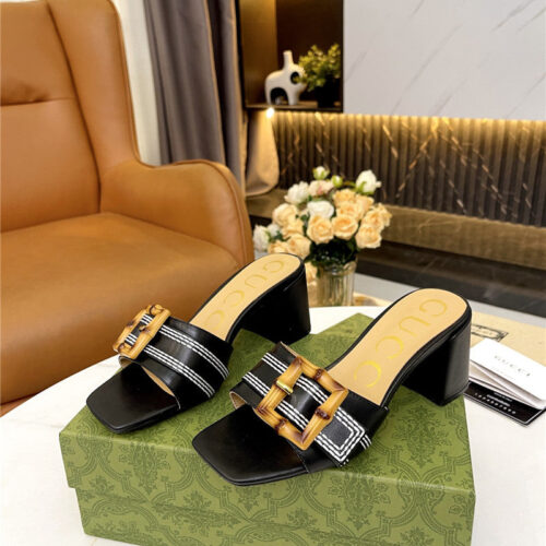 High Quality Luxury Gucci Counter New Slippers – Style 63987 alternate view