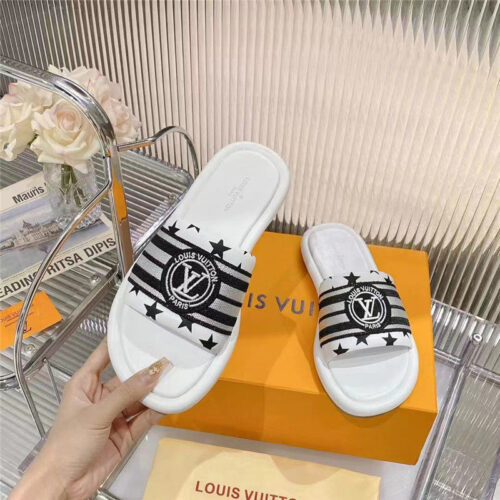 High Quality Luxury Louis Vuitton Counters Feature The Latest Slippers – Style 31523 product detail