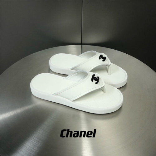 High Quality Luxury Chanel Flip Flops – Style 39206