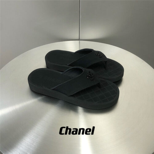 High Quality Luxury Chanel Flip Flops – Style 73670
