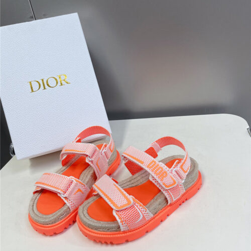 High Quality Luxury Dior Latest Velcro Hemp Rope Sandals – Style 83846