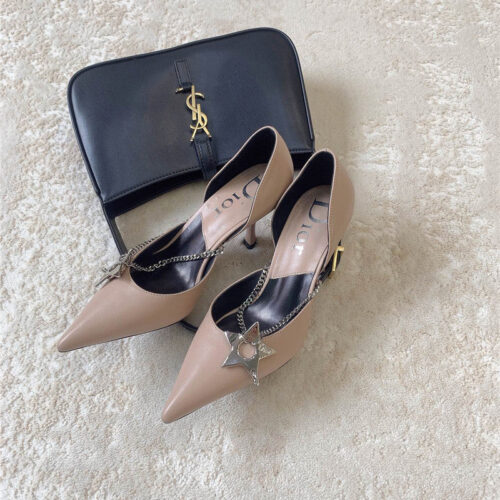 High Quality Luxury Dior Medieval Style Series New High Heels