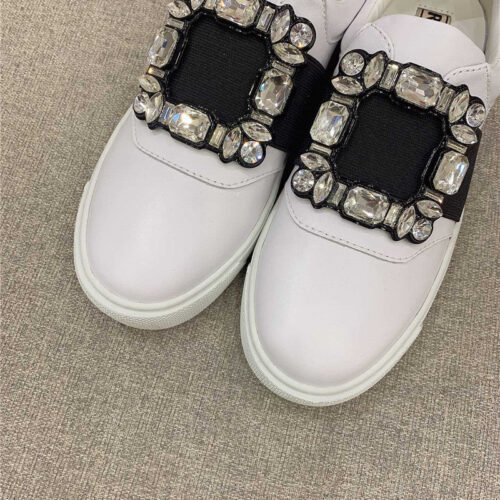 High Quality Luxury Roger Vivier New Diamond Buckle Casual Shoes – Style 60820 product detail