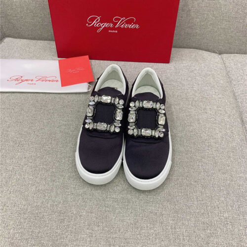 High Quality Luxury Roger Vivier New Diamond Buckle Casual Shoes – Style 16180 product detail