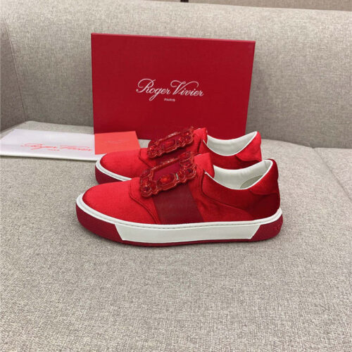 High Quality Luxury Roger Vivier New Diamond Buckle Casual Shoes – Style 47252 product detail