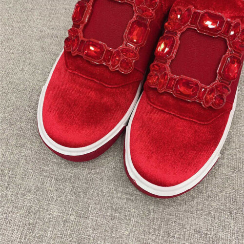 High Quality Luxury Roger Vivier New Diamond Buckle Casual Shoes – Style 47252 product detail