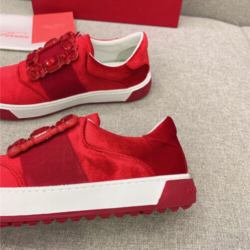 High Quality Luxury Roger Vivier New Diamond Buckle Casual Shoes – Style 47252 product detail