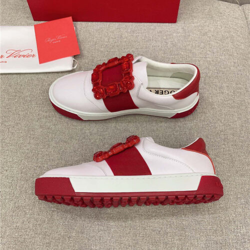 High Quality Luxury Roger Vivier New Diamond Buckle Casual Shoes – Style 55732 alternate view