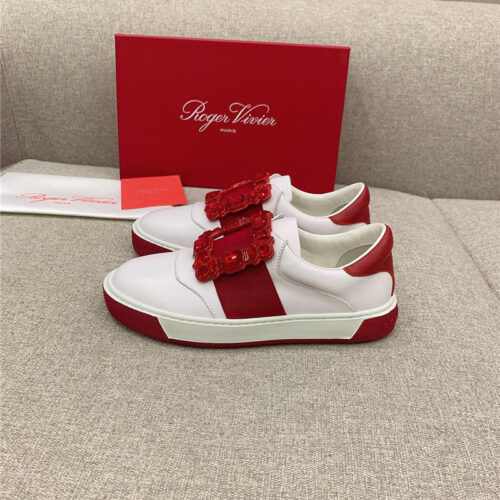 High Quality Luxury Roger Vivier New Diamond Buckle Casual Shoes – Style 55732 product detail
