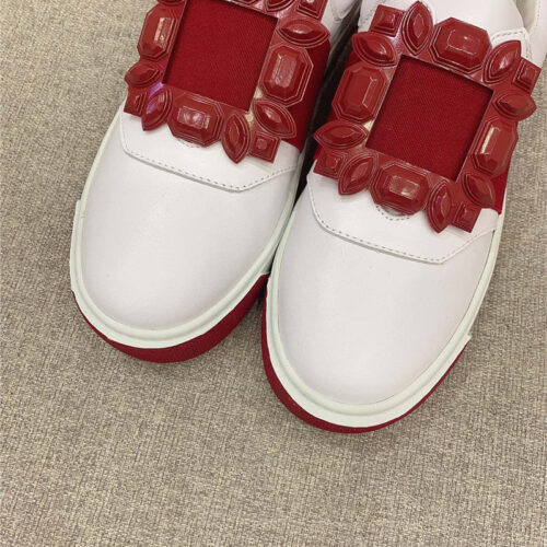 High Quality Luxury Roger Vivier New Diamond Buckle Casual Shoes product detail