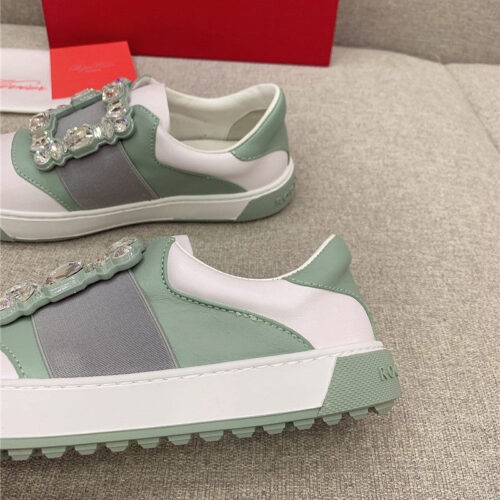 High Quality Luxury Roger Vivier New Diamond Buckle Casual Shoes – Style 67604 product detail
