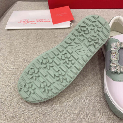 High Quality Luxury Roger Vivier New Diamond Buckle Casual Shoes – Style 67604 product detail