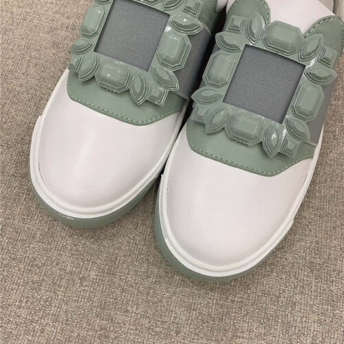 High Quality Luxury Roger Vivier New Diamond Buckle Casual Shoes – Style 64212 product detail