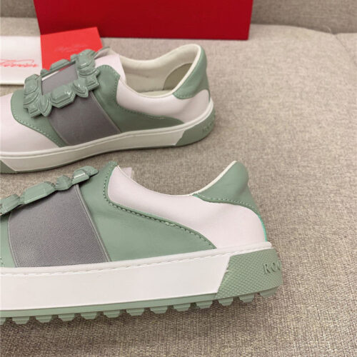 High Quality Luxury Roger Vivier New Diamond Buckle Casual Shoes – Style 64212 product detail
