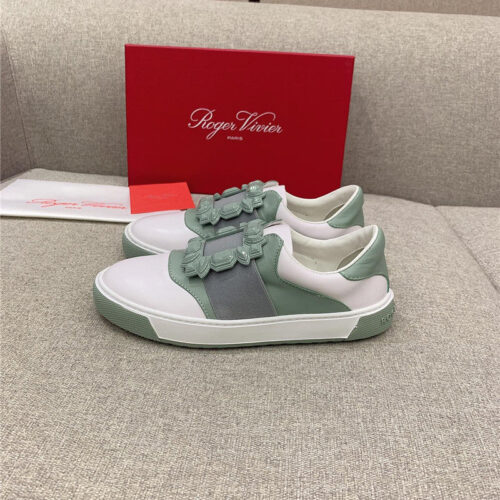 High Quality Luxury Roger Vivier New Diamond Buckle Casual Shoes – Style 64212 product detail