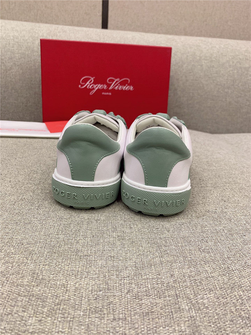 High Quality Luxury Roger Vivier New Diamond Buckle Casual Shoes – Style 64212 product detail
