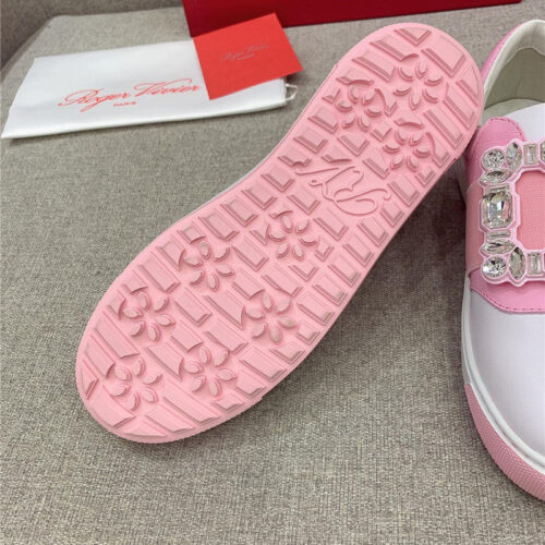 High Quality Luxury Roger Vivier New Diamond Buckle Casual Shoes – Style 36532 product detail