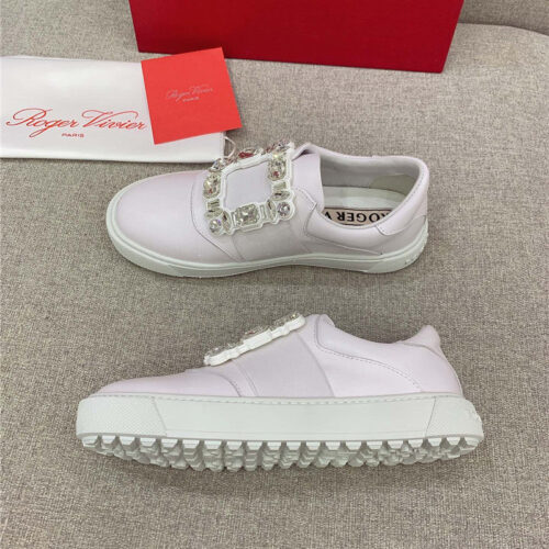 High Quality Luxury Roger Vivier New Diamond Buckle Casual Shoes – Style 77780 alternate view