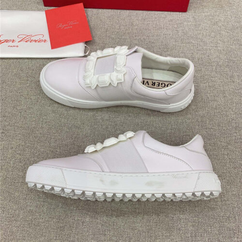 High Quality Luxury Roger Vivier New Diamond Buckle Casual Shoes – Style 41620 alternate view