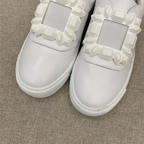 High Quality Luxury Roger Vivier New Diamond Buckle Casual Shoes – Style 41620 product detail