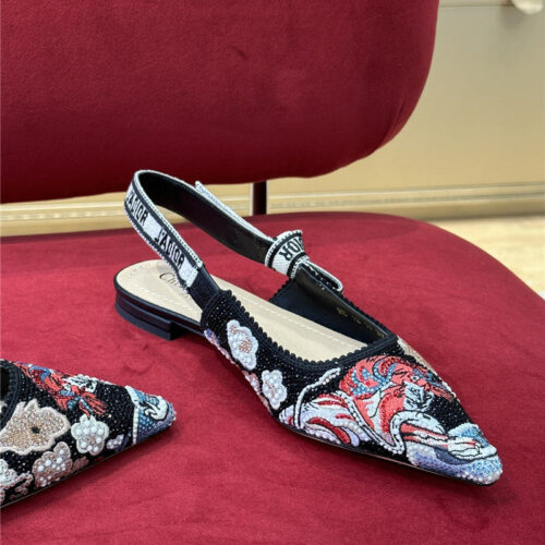 High Quality Luxury Dior Seiko Embroidered Upper Shoes product detail