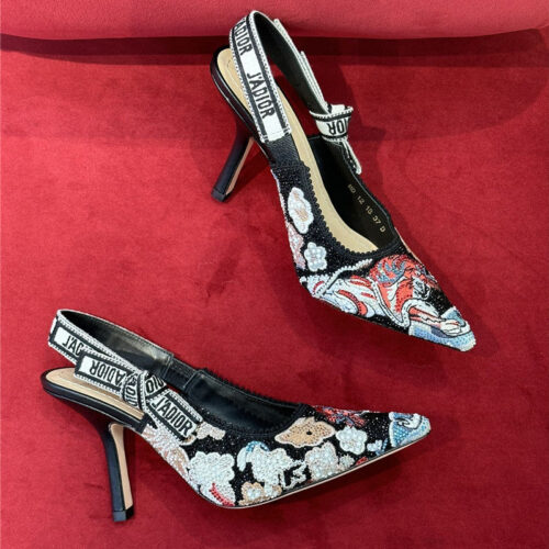 High Quality Luxury Dior Seiko Embroidered Upper Shoes alternate view