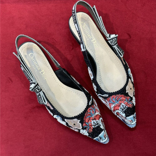 High Quality Luxury Dior Seiko Embroidered Upper Shoes product detail