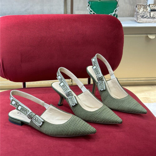 High Quality Luxury Dior Seiko Embroidered Upper Shoes – Style 19814