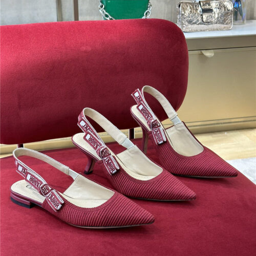 High Quality Luxury Dior Seiko Embroidered Upper Shoes – Style 40166