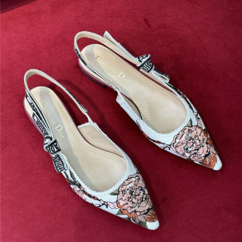 High Quality Luxury Dior Seiko Embroidered Upper Shoes – Style 37318 product detail