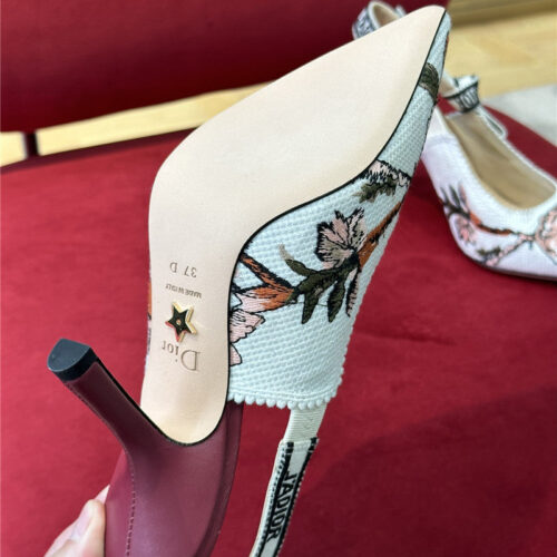 High Quality Luxury Dior Seiko Embroidered Upper Shoes – Style 37318 product detail