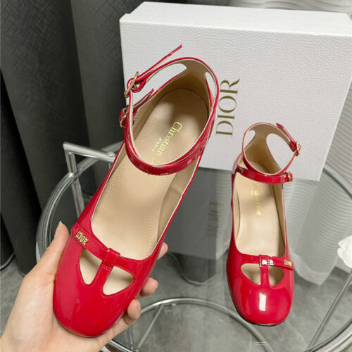 High Quality Luxury Dior Mary Jane High Heels – Style 50822 alternate view