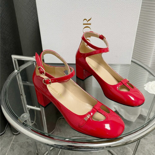 High Quality Luxury Dior Mary Jane High Heels – Style 50822
