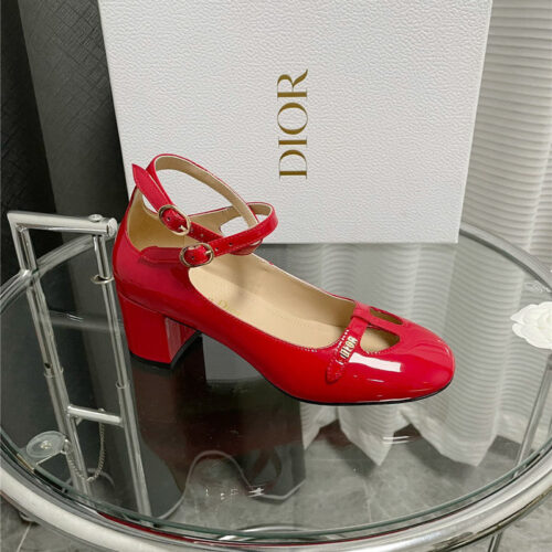 High Quality Luxury Dior Mary Jane High Heels – Style 50822 product detail