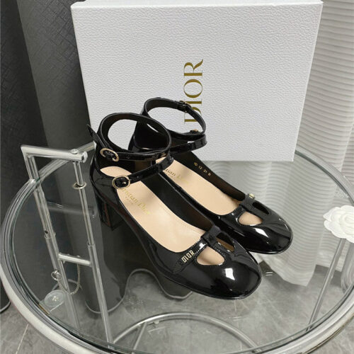 High Quality Luxury Dior Mary Jane High Heels – Style 33318