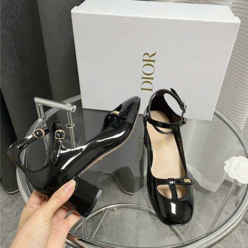 High Quality Luxury Dior Mary Jane High Heels – Style 33318 product detail